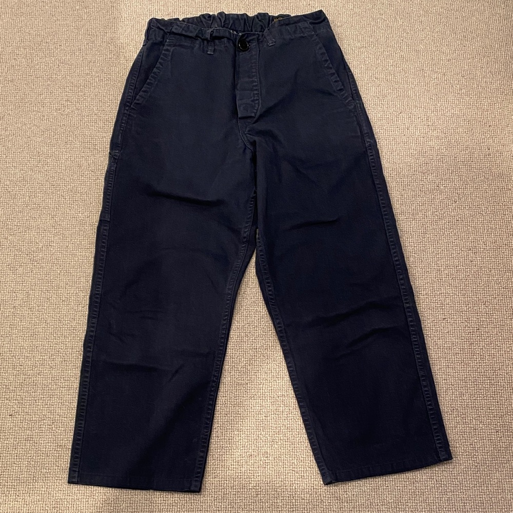 OrSlow Navy Work Pants, sz S/M